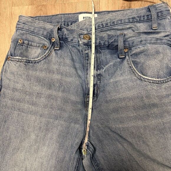 PISTOLA Bobbie mid rise loose straight leg with crossover - Picture 15 of 15